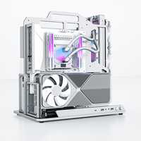 Socooler ITX Vertical Custom DIY PC Case RX7800 XT GPU Water Cooling Supported Panic Buying Rack Gaming Computer Cases Towers