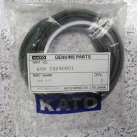 Kit de joints hydrauliques TOPARTS 689-76990001 avec matériaux NBR+FKM+TPFE pour joint pivotant de grue KATO