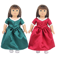 Robe de style western pour filles de 18 pouces en dacron, jouet en peluche par MSYO