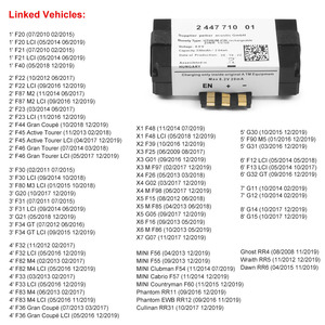 Batterie de voiture hybride SOS d'urgence pour BMW 84102447710, capacité 100Ah, état neuf, pour modèle RX400H - Product Image 5