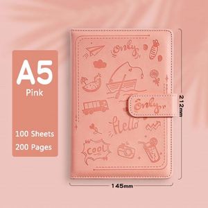 A5 <b>Japanese</b> and Korean Minimalist Cartoon Notebook, Diary, Notebook logo Creative - Product Image 3
