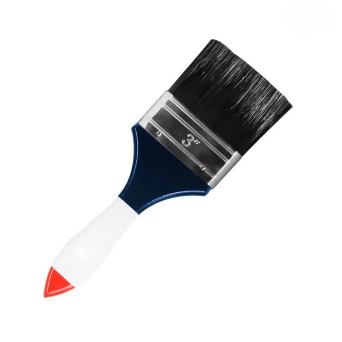 Hot-selling wooden handle paint brush with 100% hollow tapered filaments