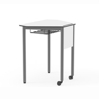 Bureau et chaise d'étude pour étudiant universitaire, mobilier pour projet scolaire