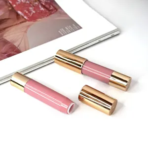 OEM ODM leerer Lippenstiftbehälter hochwertige Lippenstiftverpackung kosmetische Lippenstiftröhrchen individuelles Logo Stiftform leerer Behälter
