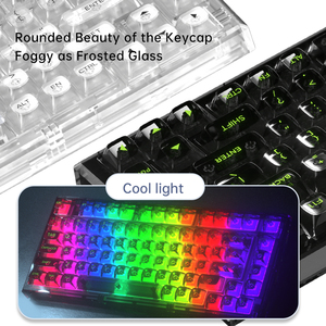 Fl eSports q75pro Bàn Phím Cơ Khí 3 Chế Độ USB/2.4G/<span class=keywords><strong>Bluetooth</strong></span> Bàn Phím Không Dây 82 Phím Bàn Phím PC Chơi Game Phụ Kiện - Product Image 6