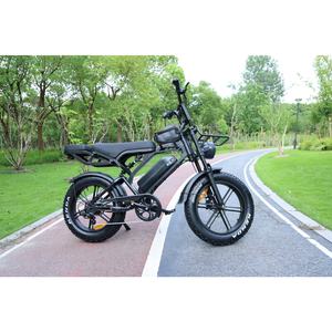 Vélo électrique Ecoride V8 750 W, pneus larges 15 Ah, livraison gratuite, double selle, tout-terrain - Product Image 3