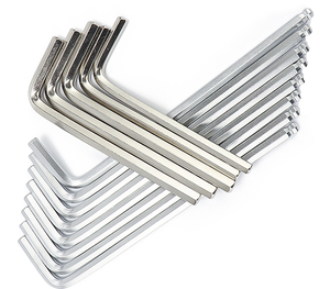 Clé Allen hexagonale à <span class=keywords><strong>Double</strong></span> extrémité en acier CR-V, <span class=keywords><strong>pas</strong></span> <span class=keywords><strong>cher</strong></span> 45 # avec bille - Product Image 5