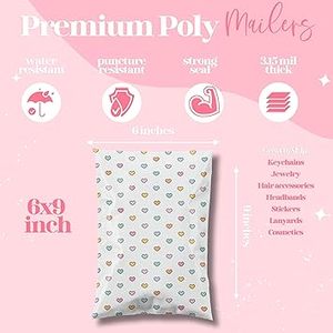 Waterproof Shipping Bags for Clothing, Strong Adhesive Self Seal Shipping <b>Envelopes</b>, Mailing Poly Bags - Product Image 4