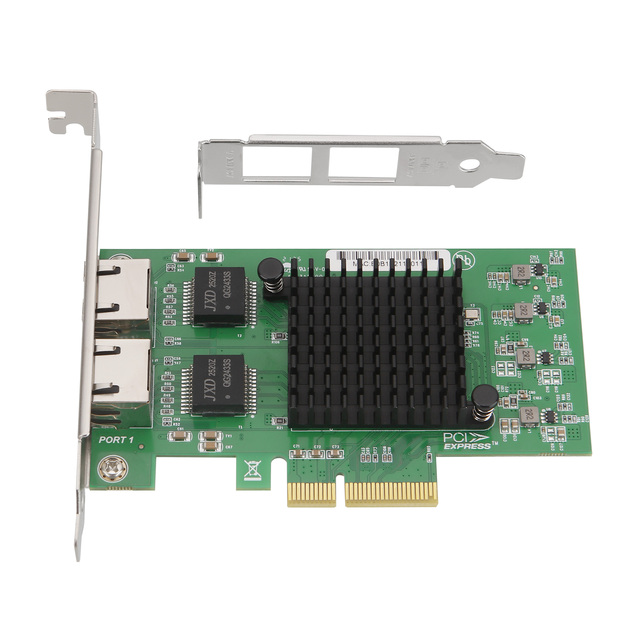 2.5Gbps Dual Ports PCIe Server Network Card with Multi Gigabit Ethernet Support