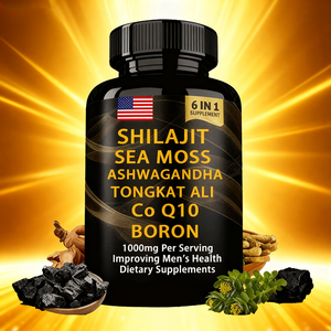 <span class=keywords><strong>Capsule</strong></span> de Shilajit de qualité dorée améliorant la santé des hommes Capsules d'extrait de Shilajit de l'Himalaya <span class=keywords><strong>Capsule</strong></span> de Shilajit de supplément d'Ashwagandha - Product Image 2