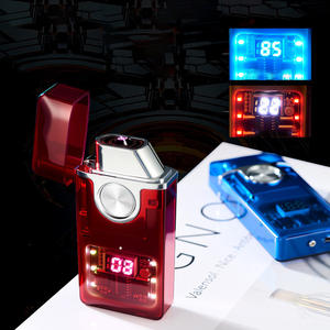 Dericsson Voice Activated <b>Rechargeable</b> Lighter Dual Arc Windproof Custom Logo Igniter - Product Image 1