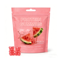 Gummies protéinés à la pastèque en marque blanche 17g – Riches en protéines, faibles en calories, complément nutritionnel sportif pour adultes