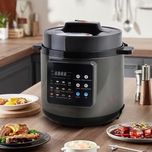 Nouvelle conception, autocuiseur électrique de haute qualité, 6 L, 1000 W, multifonction, intelligent, 14 en 1, cuiseur à riz, multicuiseur électrique - Product Image 1