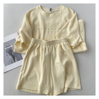 Short de jogging pour femme, vêtement décontracté, sur mesure, ensemble court et de couleur unie, pour l'été