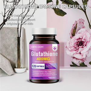 WrightLife OEM/ODM Glutatión <span class=keywords><strong>1000mg</strong></span>, Cápsulas Blandas Antioxidantes Blanqueadoras de la Piel, Suplemento de Belleza para Mujeres, 120 Cápsulas por Botella - Product Image 2