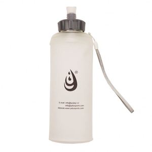 ขวดน้ำแบบนิ่มส่วนตัว TPU 300ML 400ML 600ML ขวดน้ำแบบนิ่มสำหรับออกกำลังกาย - Product Image 2