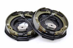 ชุดเบรกไฟฟ้าสำหรับรถเทรลเลอร์เหล็ก7 10 12นิ้วพร้อมที่จับเบรคสำหรับคนตั้งแคมป์ปรับได้เองด้านหลัง3500lbs น้ำหนักบรรทุกสูงสุด - Product Image 2