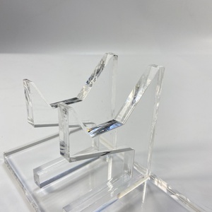 Hot Selling Transparent Acrylic PS4/PS5 <b>Controller</b> Display <b>Stand</b>- Modern Store Display - Product Image 3