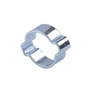 High Quality Zinc Plated Twin Hose Clip Double Ear Clips with Good Price