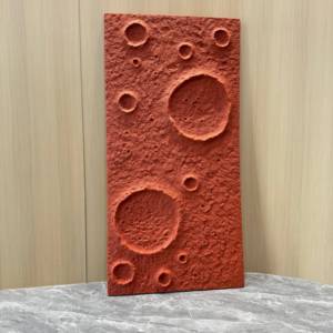 Panneau mural en pierre PU 3D léger pour extérieur, imitation roche décorative en polyuréthane - Product Image 1