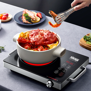 DSP Kompor Listrik Portabel, Kompor Induksi Pemanas 2000W Komersial Kontrol Sentuh Kualitas Tinggi Desain Baru - Product Image 2