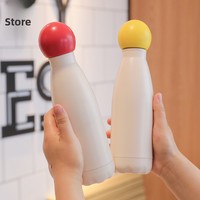 Bouteille isotherme en acier inoxydable incassable pour enfants, personnalisable, en forme de cola, pour activités sportives transfrontalières et extérieures