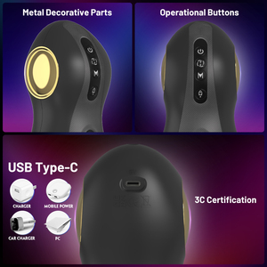 Neuheit Spacerail Stoßender Männlicher Masturbator Rotierendes Automatisches Spielzeug Elektrisches Masturbationsgerät Sexspielzeug für Männer - Product Image 6
