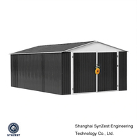 Porte à enroulement personnalisée CE pour maison mobile, maison préfabriquée en conteneur maritime pour abri à outils/petite atelier/salle de stockage