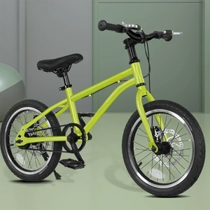 Nouveau vélo pour enfants à double frein à disque, cadre en acier au carbone, pour les 4-6 ans, vélo pour jeunes KB183, vitesse unique KB183 - Product Image 2