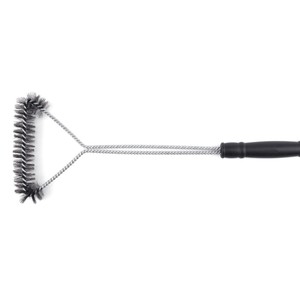 แปรงลวดบาร์บีคิวสแตนเลสด้ามยาวเครื่องมือทำความสะอาดสำหรับเตาย่างถ่านอเนกประสงค์ - Product Image 2
