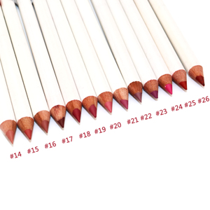 Ensemble de crayons à lèvres mats, teintes rouge brun violet nude, imperméables, véganes, à base de plantes, luxueux, longue tenue, maquillage cosmétique - Product Image 6