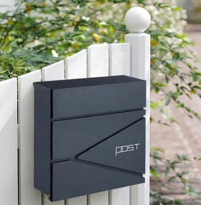Letterbox kim loại thép không gỉ Thư hộp ngoài trời bài Mailbox Wall Mount thương mại Hộp Thư tùy chỉnh Hộp Thư - Product Image 5