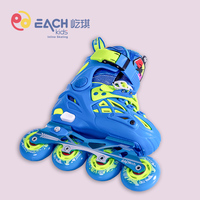 Patins à roulettes ajustables Freestyle Eachkids, patins à roulettes intelligents pour enfants, vente en gros, 4 roues, enfants et adolescents