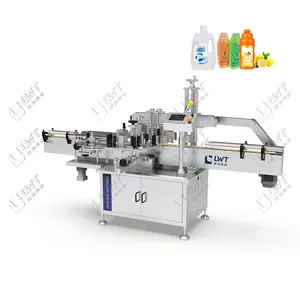 Automatic Two-Sided Rectangular Bottle Products Labeler Private Label Labeling Machine