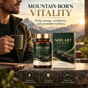 Cápsulas de Shilajit para el Apoyo de la Vitalidad con Ácido Fúlvico, Ashwagandha, Panax Ginseng, Rhodiola, Zinc, B12, Fórmula Personalizada, Venta al Por Mayor - Product Image 3