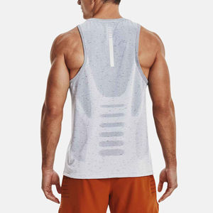 Camisetas de Tirantes Deportivas para Hombre, de Algodón, Transpirables, de Alta Calidad, con Logotipo Personalizado, Tallas Grandes, para Gimnasio - Product Image 4