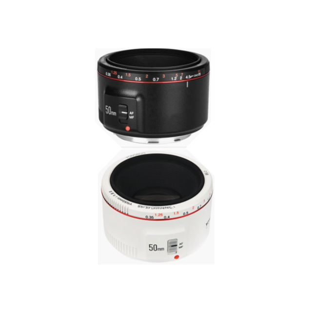YN50MM F1.8 II AF/MF 0.35M Focus Standard Prime Lens for Canon EOS EF Mount
