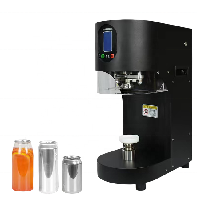 Pet Bottle Automatic  Sealing Machine Canning Seamer Can Sealer for Tin Can Aluminum Tin Beer Drink Cans Sealing Machine Hot