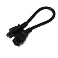 Câble d'alimentation C5 vers C14 pour ordinateur portable et appareils électroniques, cordon d'alimentation CA pour appareils informatiques
