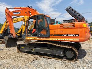 Doosan-excavadora hidráulica de orugas dx260lc, Original, de Corea del Sur, tamaño mediano, 26 toneladas, novedad - Product Image 2