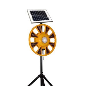<span class=keywords><strong>Luz</strong></span> <span class=keywords><strong>de</strong></span> Advertencia Giratoria Intermitente LED <span class=keywords><strong>Solar</strong></span> <span class=keywords><strong>de</strong></span> Alta Luminosidad IP65 a Prueba <span class=keywords><strong>de</strong></span> Agua para Barreras <span class=keywords><strong>de</strong></span> Construcción Vial con Trípode Ajustable - Product Image 1