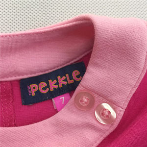 Vente en gros de robes pour filles, vêtements pour enfants en coton à manches courtes et col rond, lots de stock de marques - Product Image 4