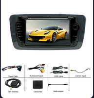 Autoradio Android pour Seat Ibiza 6j 2009-2013, CarPlay sans fil, Android Auto, 4G WiFi, GPS, Navigation, unité principale stéréo 2 Din 4G