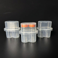 Flacons transparents en borosilicate stériles, étanches et antichoc de 3 ml, 5 ml, 7 ml, 10 ml, 12 ml, 20 ml, en matériaux recyclés durables