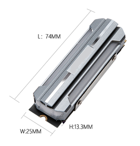 M2 isı emici SSD 2280 ARGB radyatör katı hal sürücü NVME NGFF <span class=keywords><strong>M</strong></span>.2 radyatör soğutma pedi - Product Image 4