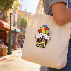 Spilla smaltata Up Balloon House, spilla da bavero <span class=keywords><strong>Pixar</strong></span> Flying House - Product Image 3