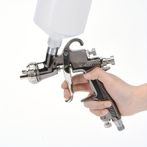 <span class=keywords><strong>Pistolet</strong></span> de pulvérisation de peinture sans air professionnel <span class=keywords><strong>pneumatique</strong></span> haute pression, moyenne pression, haut débit, respectueux de l'environnement, K400 1,3 mm 600 ml - Product Image 5