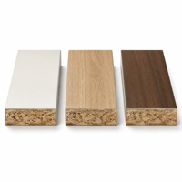 Panneau de placard de cuisine moderne décoratif en mélamine OSB, résistant aux rayures et à l'humidité, sur mesure, vente en gros