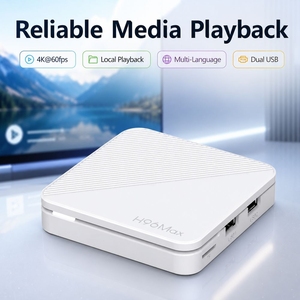 TV BOX Android 4K H96 Max H313, Dispositivo de <span class=keywords><strong>Streaming</strong></span> Android 14, BT 5.0, WiFi 6, Smart Set Top Box para Cine en Casa - Product Image 1
