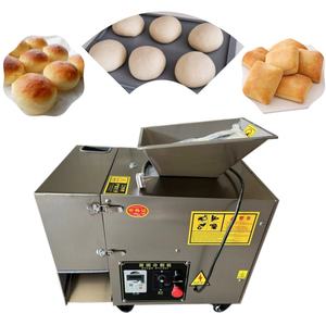 Acier inoxydable 	 Machine à découper la pâte ou machine à trancher pour boulangerie 	 Diviseur de pâte automatique pour hamburgers 	 Machine à arrondir la pâte - Product Image 2